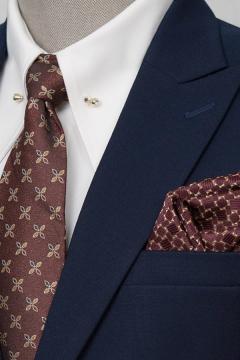 Bộ Suit Xanh Đen Cao Cấp Classic Fit TGS366